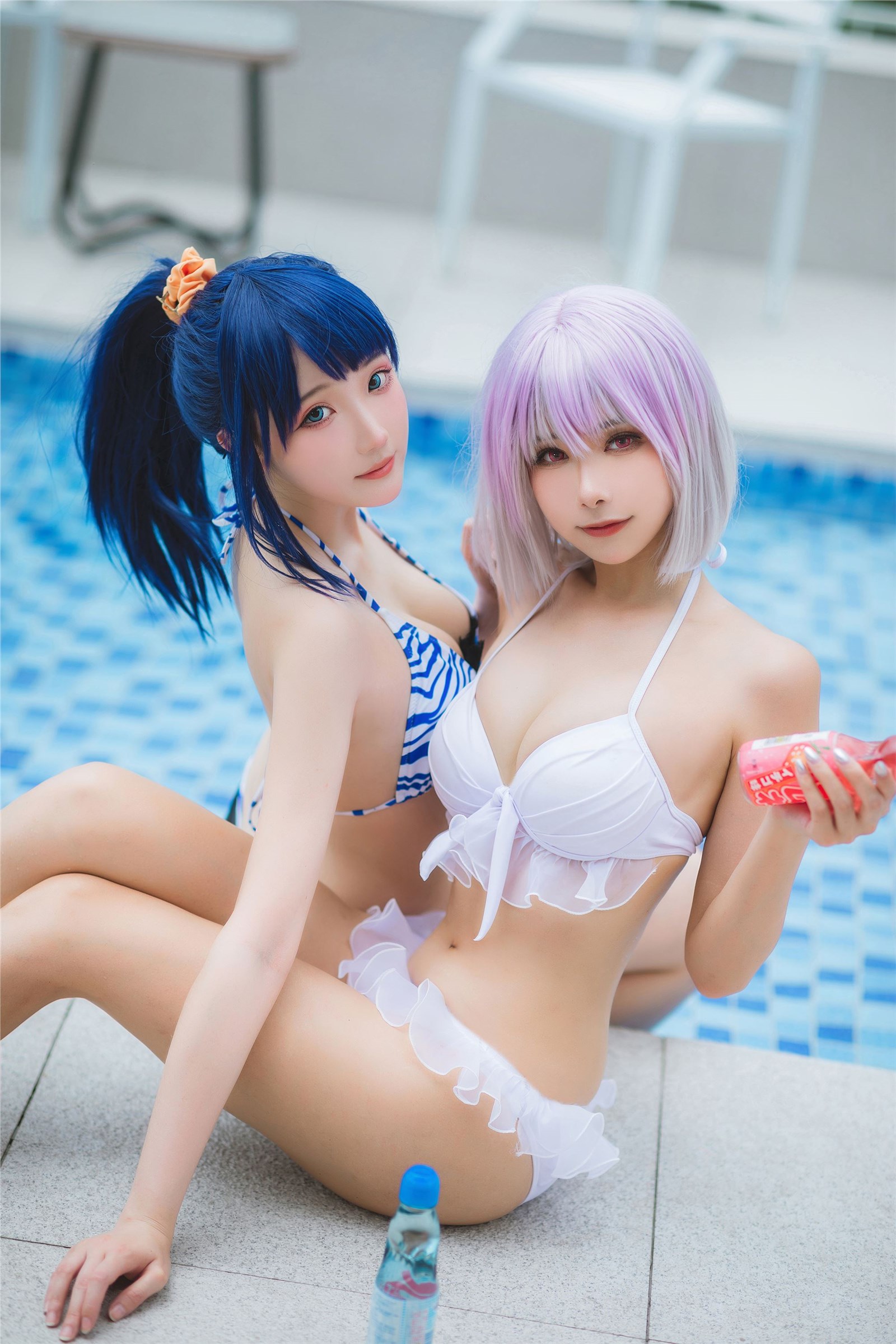 Momoko SunflowerGuaxi Sauce Vol.037 SSSS GRIDMAN Bao Duo Liu HuaXin Tiao Qian swimsuit(9)